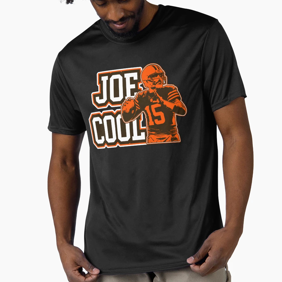 Joe Flacco Browns T-Shirt - Custom Art Print for Adults - T-Shirt, Sweatshirt, Hoodie