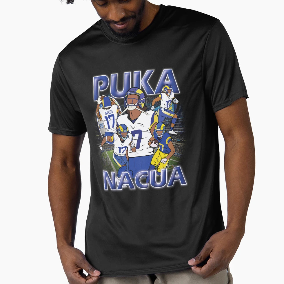 Puka Nacua T-Shirt - Unique Graphic for Adults - T-Shirt, Sweatshirt, Hoodie