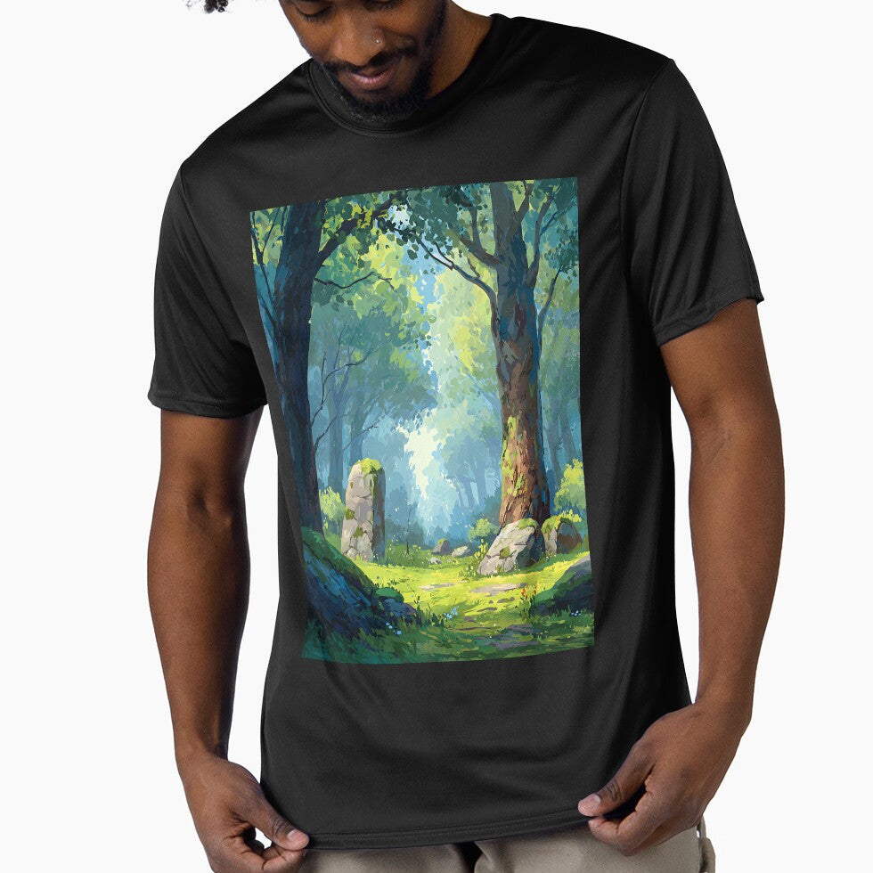 Enchanted Forest Elements Beauty by bapupa - Adult & Kids T-Shirts, Sweatshirts & Hoodies apparel design preview 1