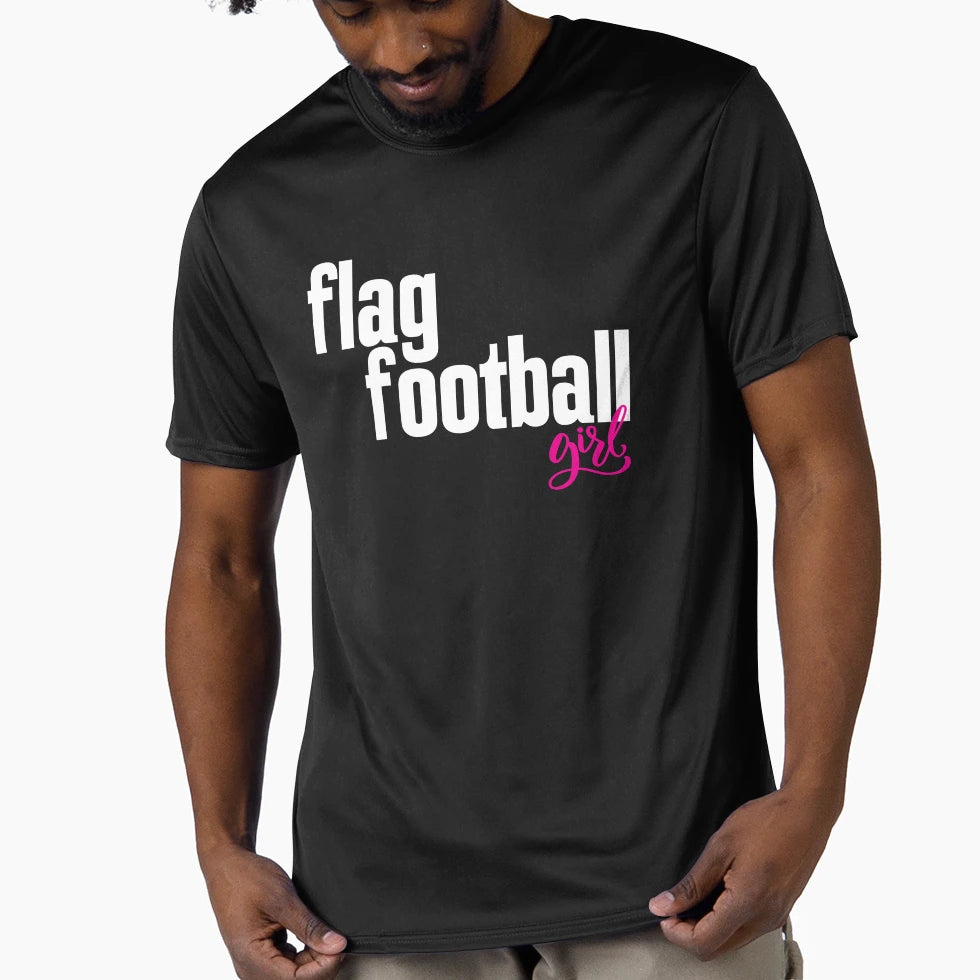 Flag Football T-Shirt - Fun Novelty Design Men Women - T-Shirt, Sweatshirt, Hoodie