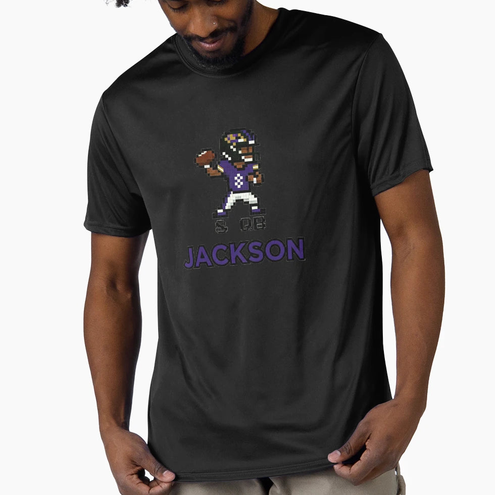 Ravens Quarterback LJ As Nfl Video Game T-Shirt - Graphic Print Men Women - T-Shirt, Sweatshirt, Hoodie