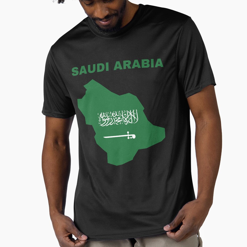 Proud fan of SAUDI ARABIA; wc Merch Qatar 2022 by JM - Adult & Kids T-Shirts, Sweatshirts & Hoodies apparel design preview 1