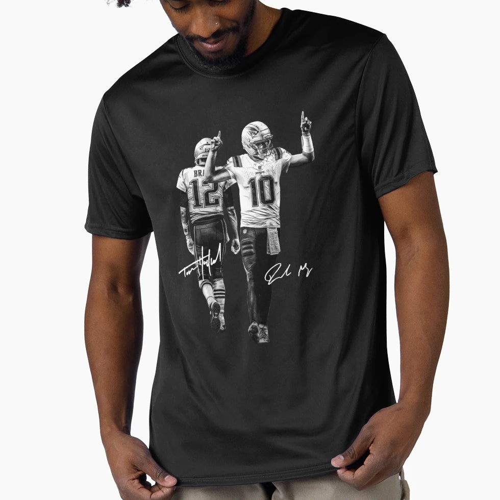 Drake Maye Signature T-Shirt - Fun Novelty Design Unisex - T-Shirt, Sweatshirt, Hoodie
