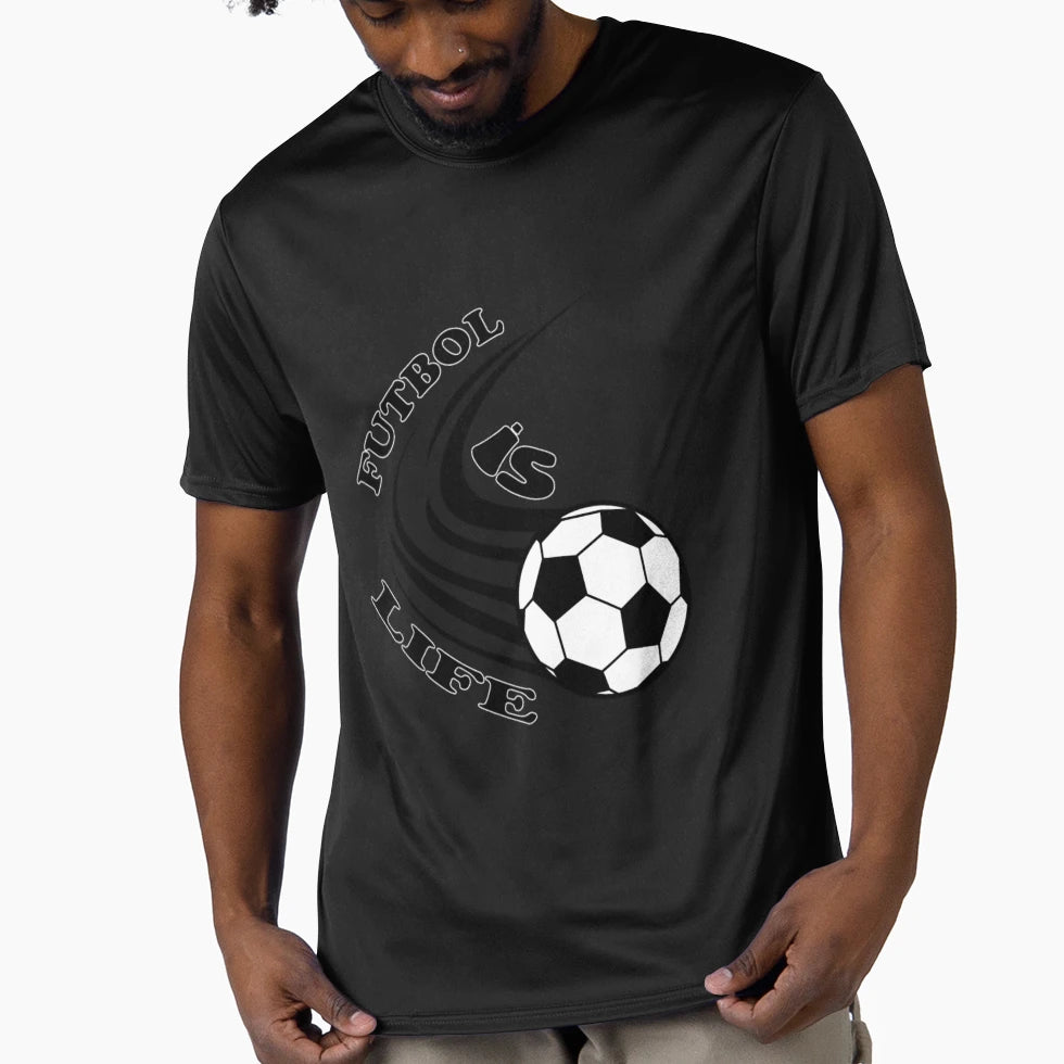Futbol Is Life 17 T-Shirt - Custom Art Print for Adults - T-Shirt, Sweatshirt, Hoodie