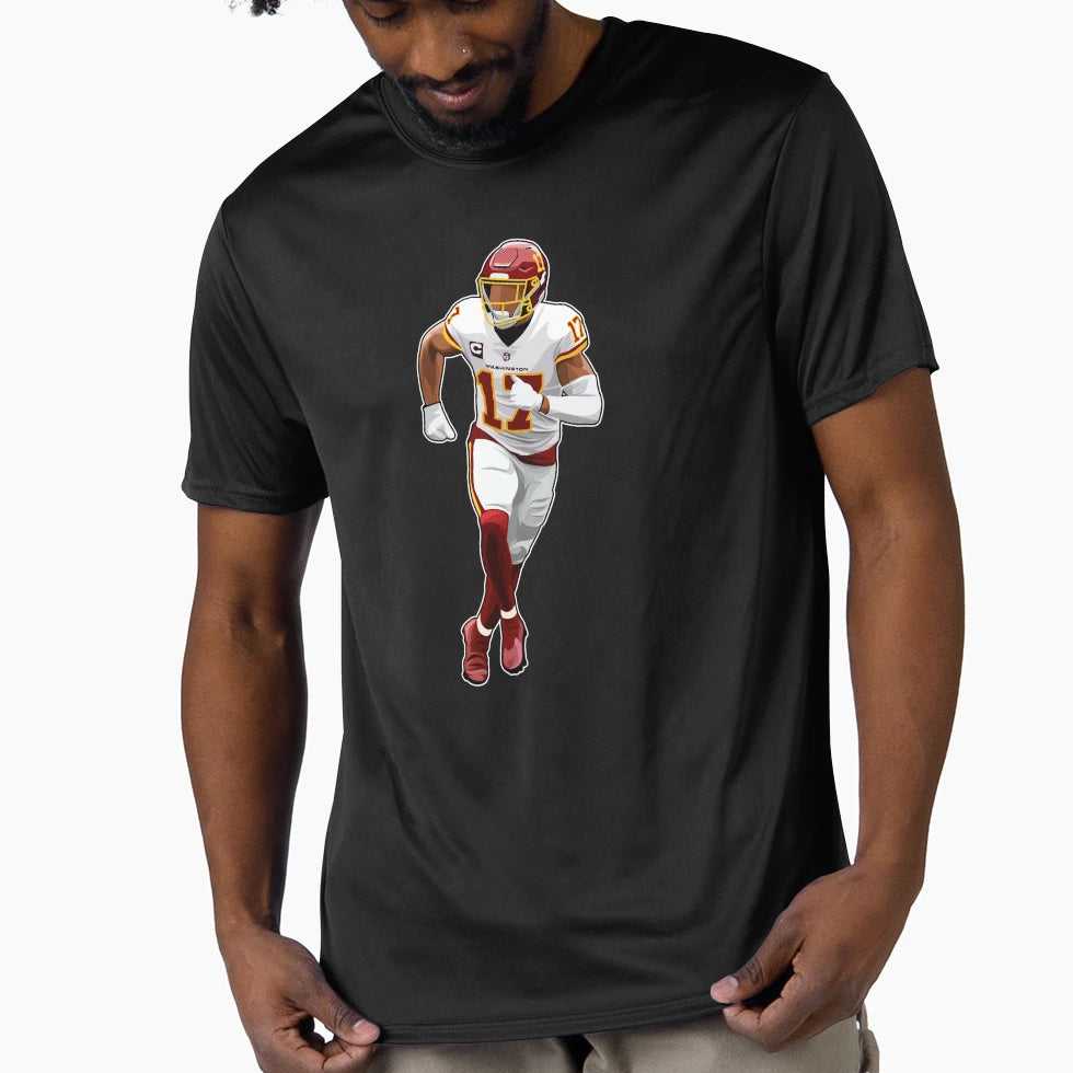 Terry Mclaurin 17 Runs T-Shirt - Minimalist Print Unisex - T-Shirt, Sweatshirt, Hoodie