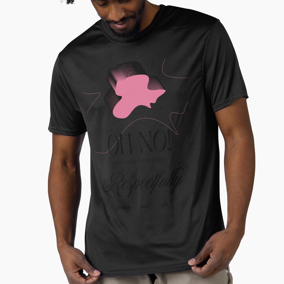 OH NO! (pink) Cerulean Creative by - Adult & Kids T-Shirts, Sweatshirts & Hoodies apparel design preview 1