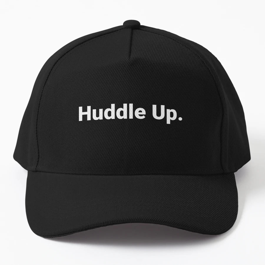 Huddle Up OTTO Dad Hat - Low-Profile Fit - Snapback, Trucker Hat, Dad Hat, Denim Baseball Cap