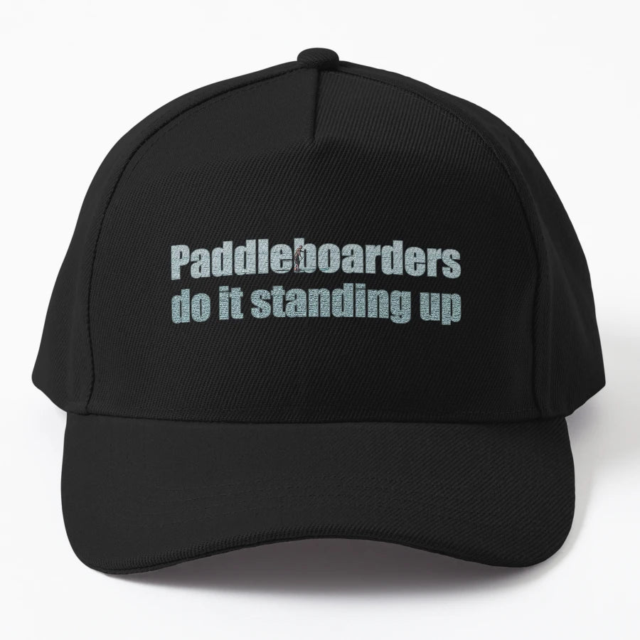 Paddleboarders Do It Standing Up OTTO Dad Hat - Low-Profile - Snapback, Trucker Hat, Dad Hat, Denim Baseball Cap