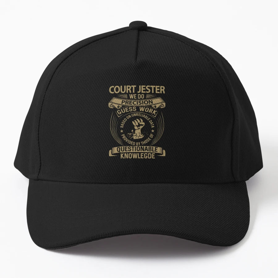 Court Jester T Shirt We Do Precision Job Gift OTTO Dad Hat - Snapback, Trucker Hat, Dad Hat, Denim Baseball Cap