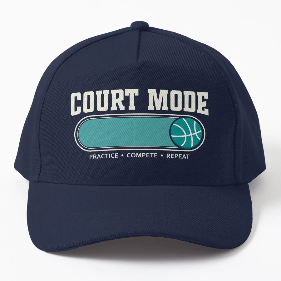 Practice Compete Repeat Basketball OTTO Dad Hat - Embroidere - Snapback, Trucker Hat, Dad Hat, Denim Baseball Cap