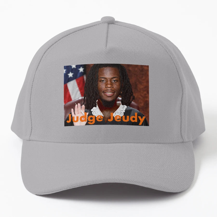 Judge Jeudy Trucker Hat - Everyday Essential - Snapback, Trucker Hat, Dad Hat, Denim Baseball Cap