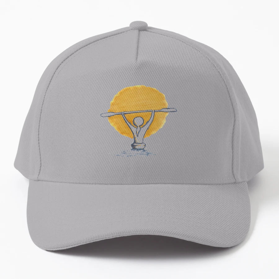 Paddler Joy Trucker Hat - 6-Panel Cap - Snapback, Trucker Hat, Dad Hat, Denim Baseball Cap