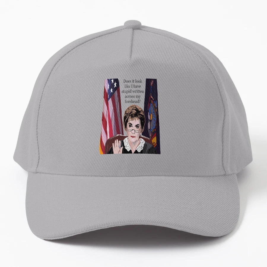 Stupid Written Across My Forehead Trucker Hat - Classic Cap - Snapback, Trucker Hat, Dad Hat, Denim Baseball Cap