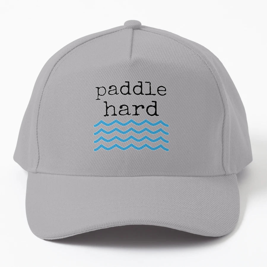 Paddle Hard New Era Snapback - Premium Stitching - Snapback, Trucker Hat, Dad Hat, Denim Baseball Cap
