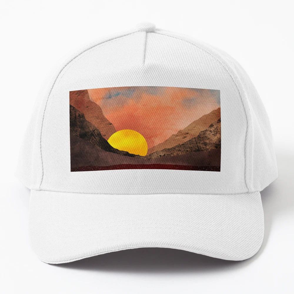 Hiding Sun OTTO Dad Hat - Adjustable Fit - Snapback, Trucker Hat, Dad Hat, Denim Baseball Cap