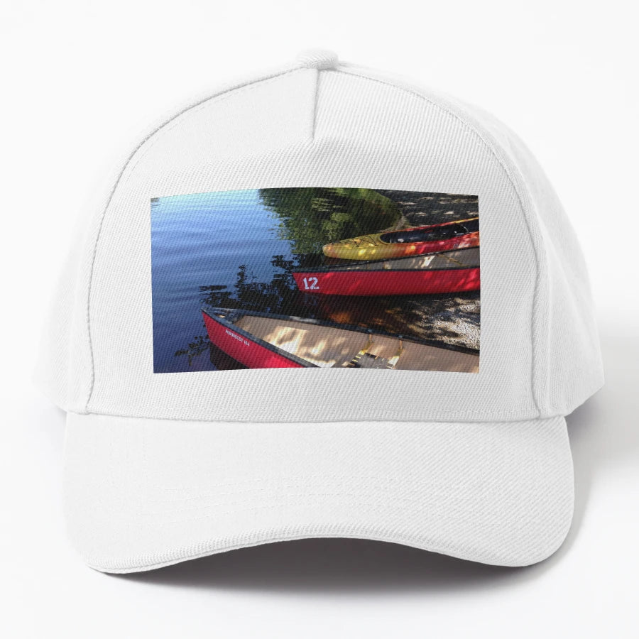 Canoe Trucker Hat - Custom Embroidery - Snapback, Trucker Hat, Dad Hat, Denim Baseball Cap