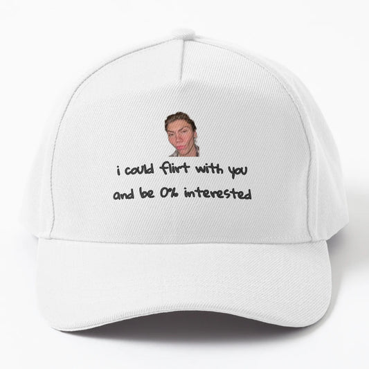 0 Intrested Dad Hat - Premium Stitching