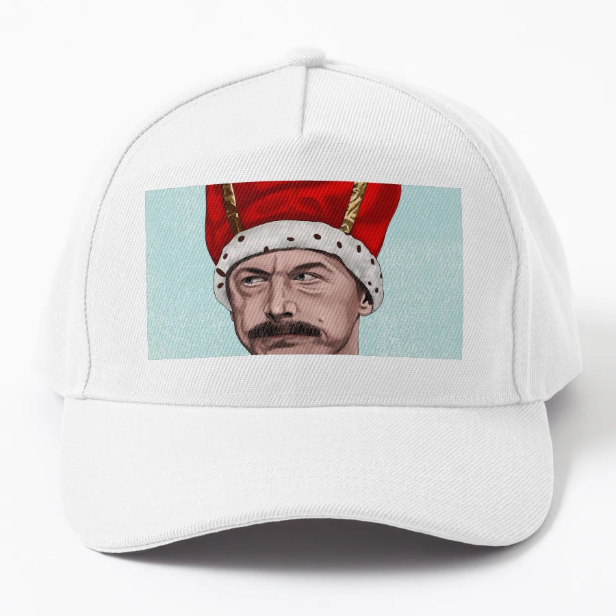Mike Wozniak I Wonder Whats Under Taskmaster OTTO Dad Hat - Snapback, Trucker Hat, Dad Hat, Denim Baseball Cap