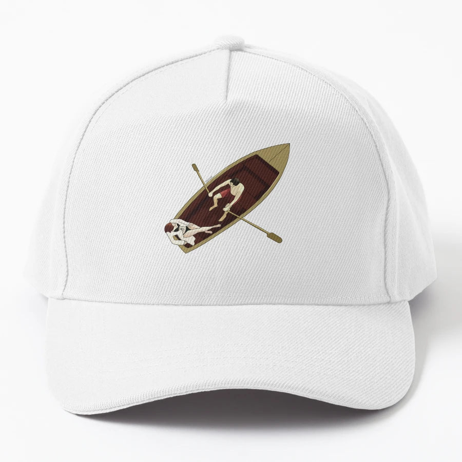 Boat Trucker Hat - Custom Embroidery - Snapback, Trucker Hat, Dad Hat, Denim Baseball Cap
