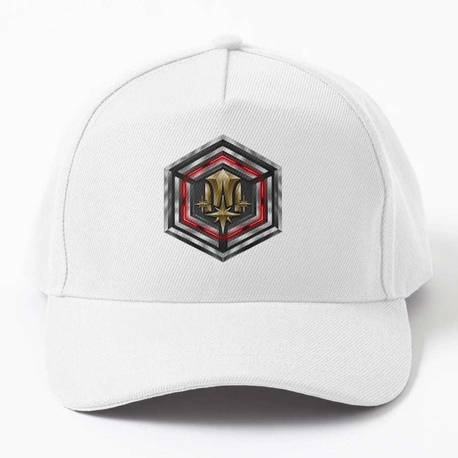 Admiral Badge Denim Baseball Cap - Custom Embroidery - Snapback, Trucker Hat, Dad Hat, Denim Baseball Cap