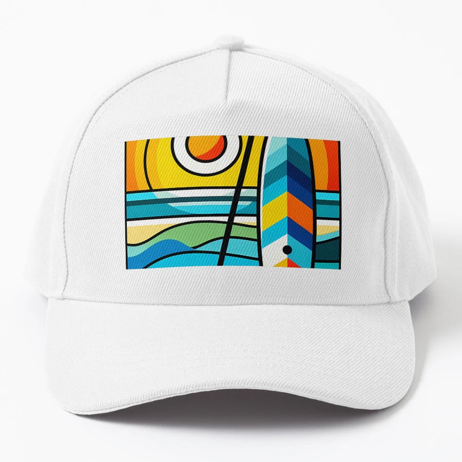 Paddle Board OTTO Dad Hat - Breathable Mesh - Snapback, Trucker Hat, Dad Hat, Denim Baseball Cap