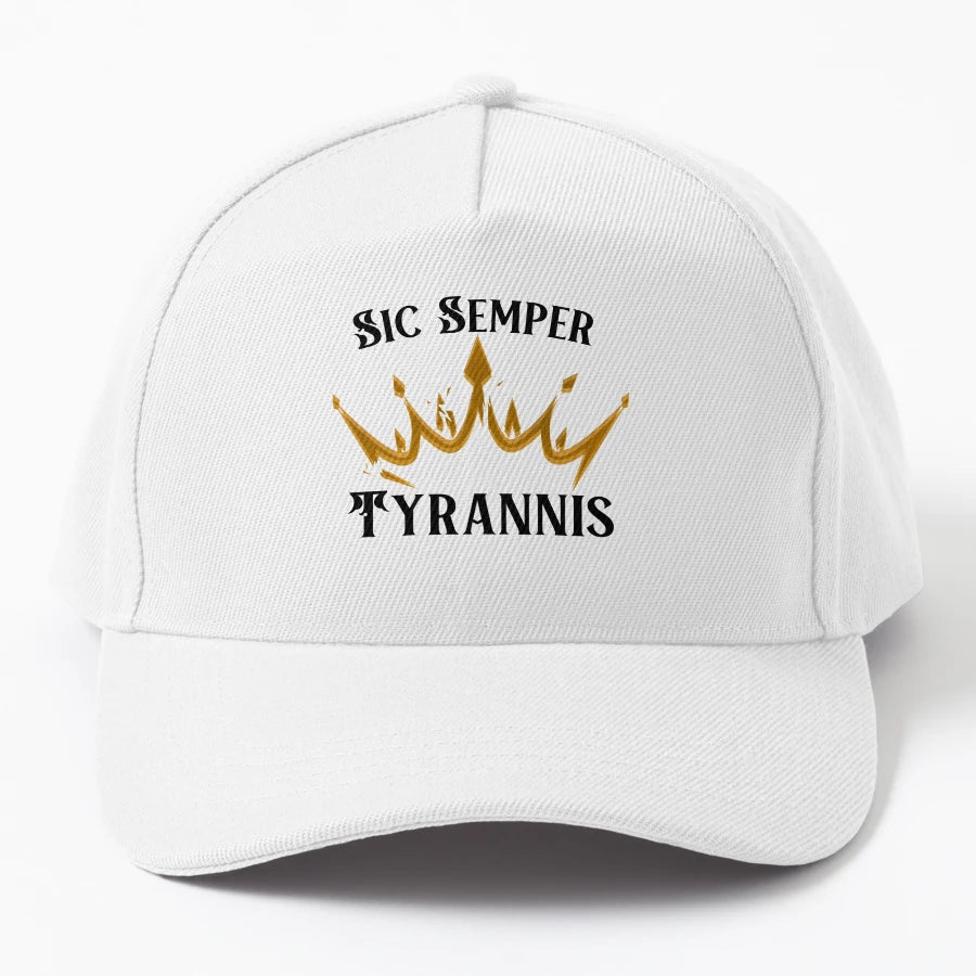 Sic Semper Tyrannis Trucker Hat - Adjustable Fit - Snapback, Trucker Hat, Dad Hat, Denim Baseball Cap