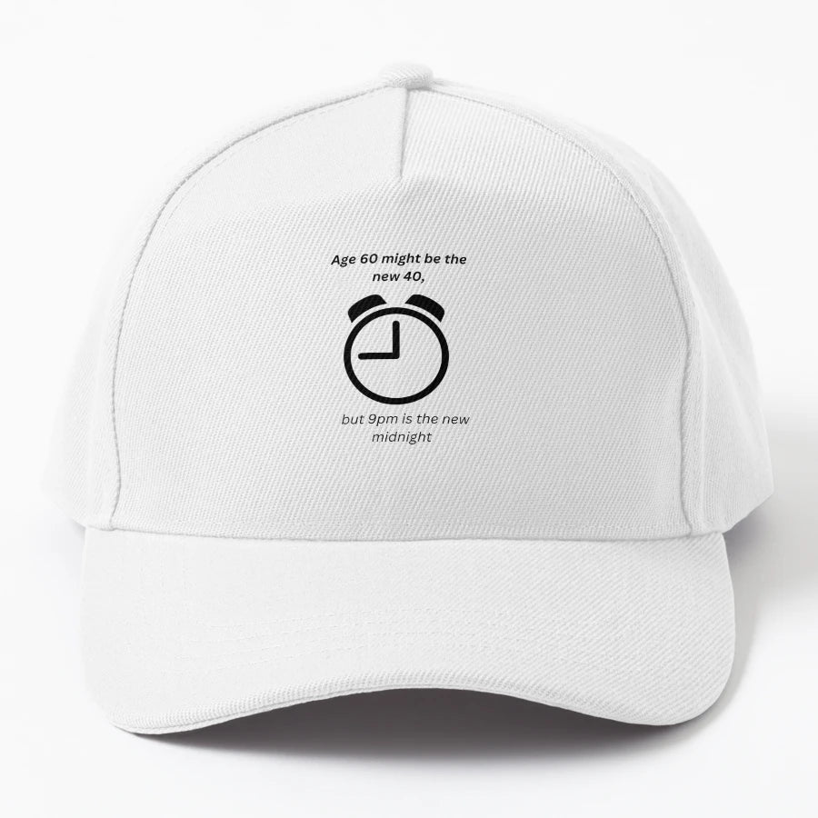 Age 60 Might Be New 40 Trucker Hat - Minimalist Style - Snapback, Trucker Hat, Dad Hat, Denim Baseball Cap