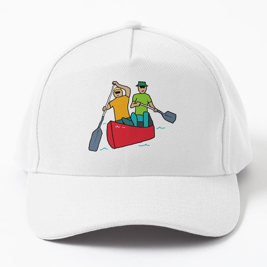 Canoeing New Era Snapback - 6-Panel Cap - Snapback, Trucker Hat, Dad Hat, Denim Baseball Cap
