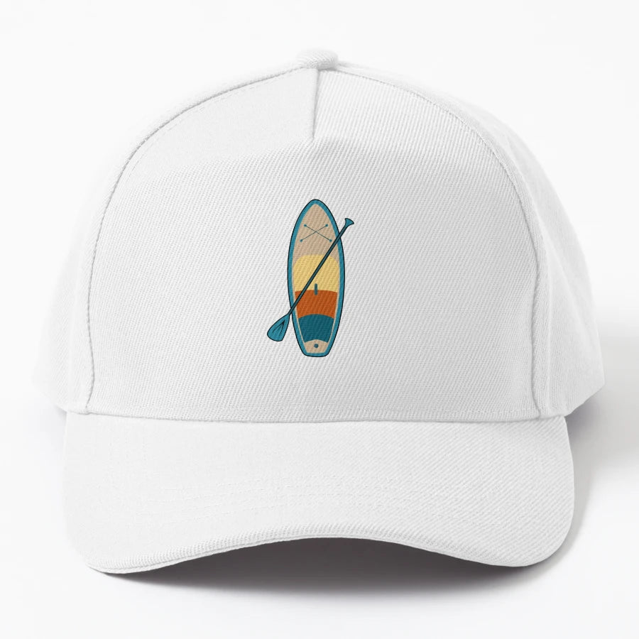 Paddle Boarding OTTO Dad Hat - Minimalist Style - Snapback, Trucker Hat, Dad Hat, Denim Baseball Cap