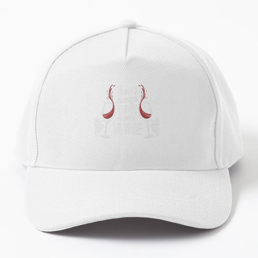 Theres Always Time Glass Wine OTTO Dad Hat - Aesthetic - Snapback, Trucker Hat, Dad Hat, Denim Baseball Cap
