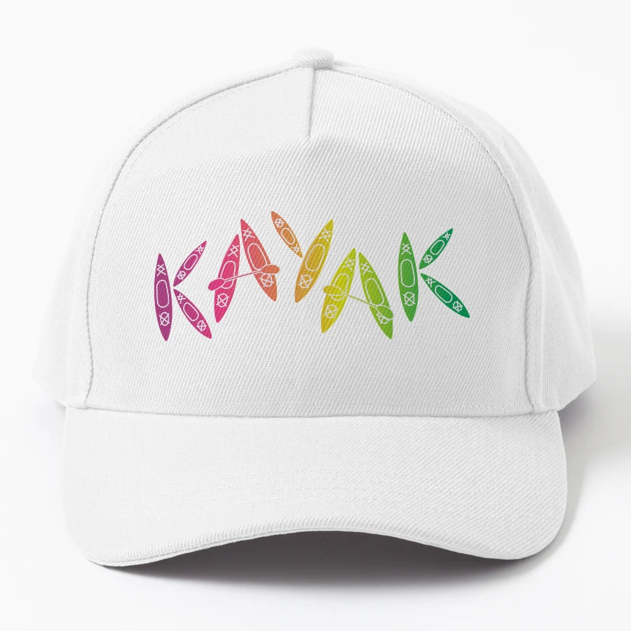 Kayak Trucker Hat - Breathable Mesh - Snapback, Trucker Hat, Dad Hat, Denim Baseball Cap