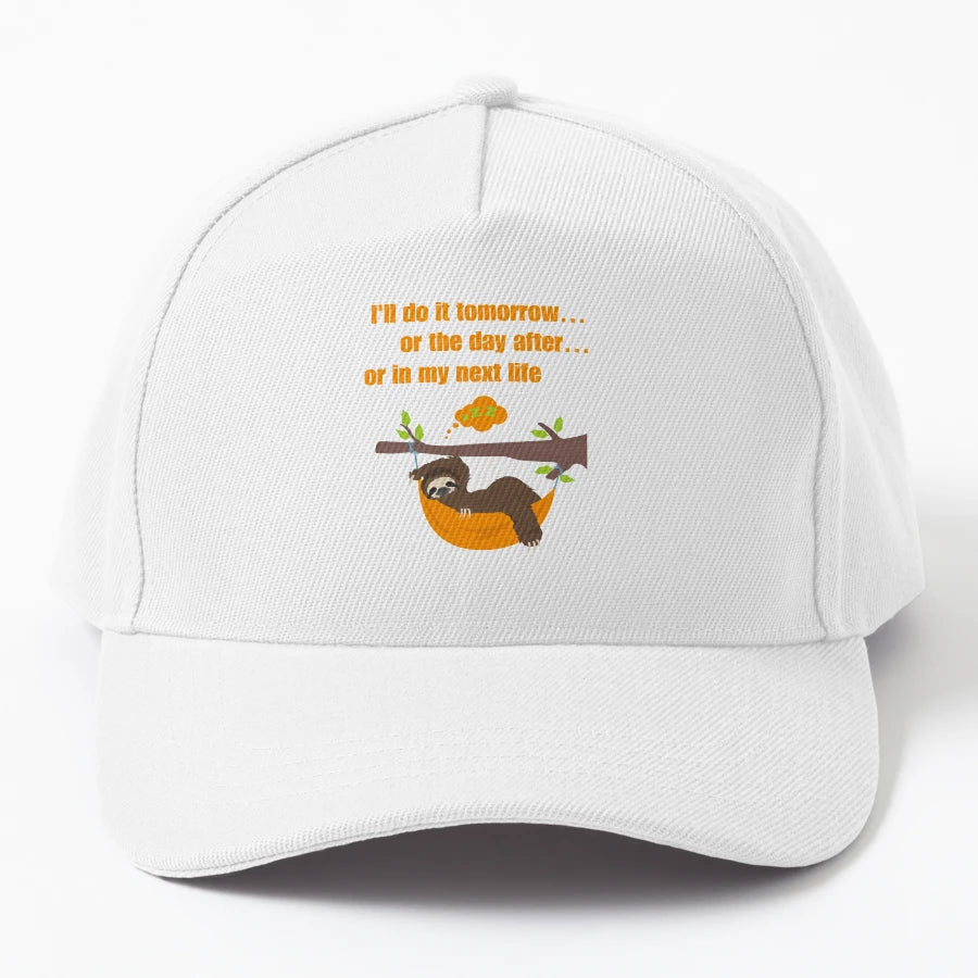 Ill Do It Tomorrow Funny Procrastination OTTO Dad Hat - Snapback, Trucker Hat, Dad Hat, Denim Baseball Cap