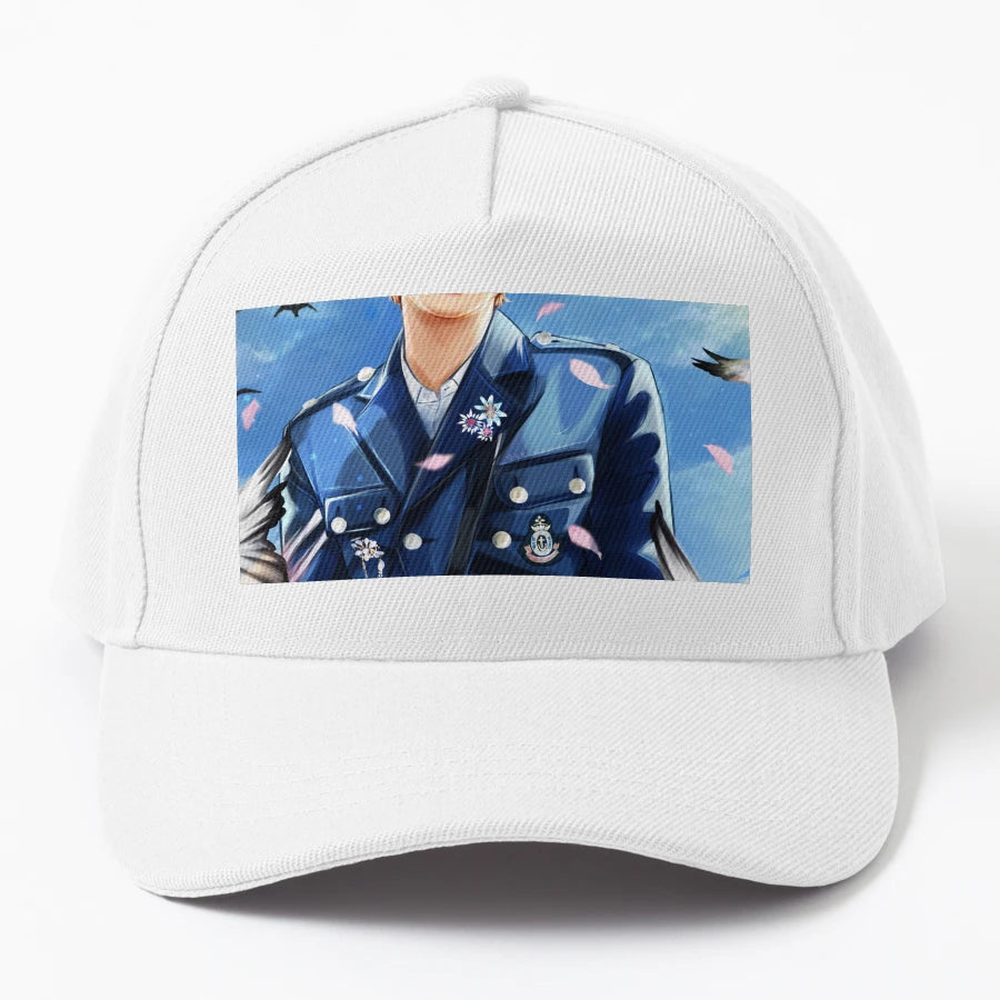 Navy Jin Denim Baseball Cap - Adjustable Fit - Snapback, Trucker Hat, Dad Hat, Denim Baseball Cap