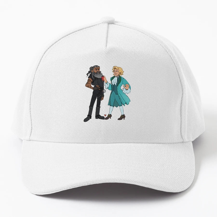 Ed Teach And Stede Bonnet Love OTTO Dad Hat - Aesthetic - Snapback, Trucker Hat, Dad Hat, Denim Baseball Cap