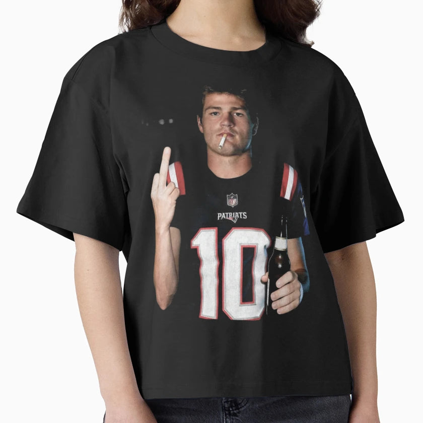 Drake Maye T-Shirt - Streetwear Style for Adults - T-Shirt, Sweatshirt, Hoodie