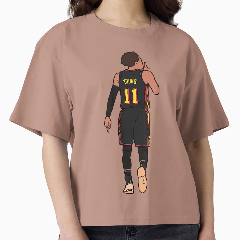 Trae Young Silences Garden T-Shirt - Aesthetic Graphic Men Women - T-Shirt, Sweatshirt, Hoodie