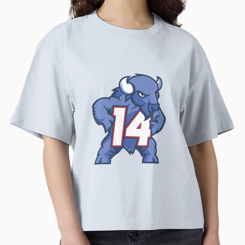 SD Buffalo Bills Terrapins Logo Hybrid T-Shirt - Novelty Apparel Unisex - T-Shirt, Sweatshirt, Hoodie