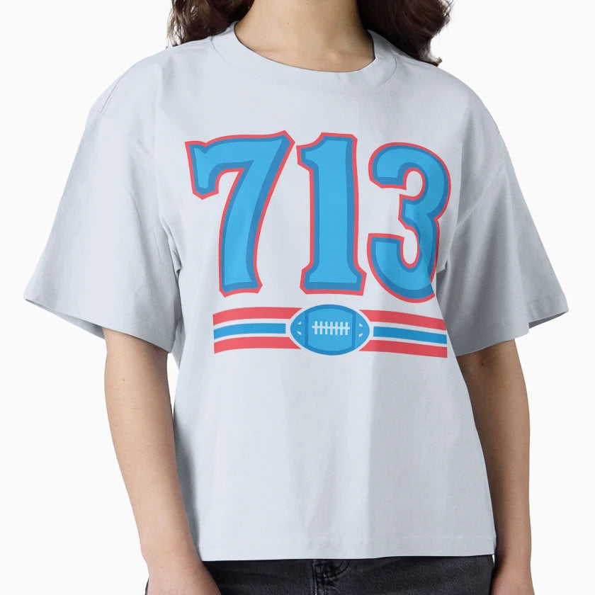 713 Football T-Shirt - Trendy Graphic Unisex - T-Shirt, Sweatshirt, Hoodie