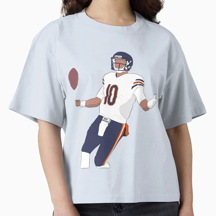Mitch Trubisky T-Shirt - Casual Everyday Wear for Adults - T-Shirt, Sweatshirt, Hoodie