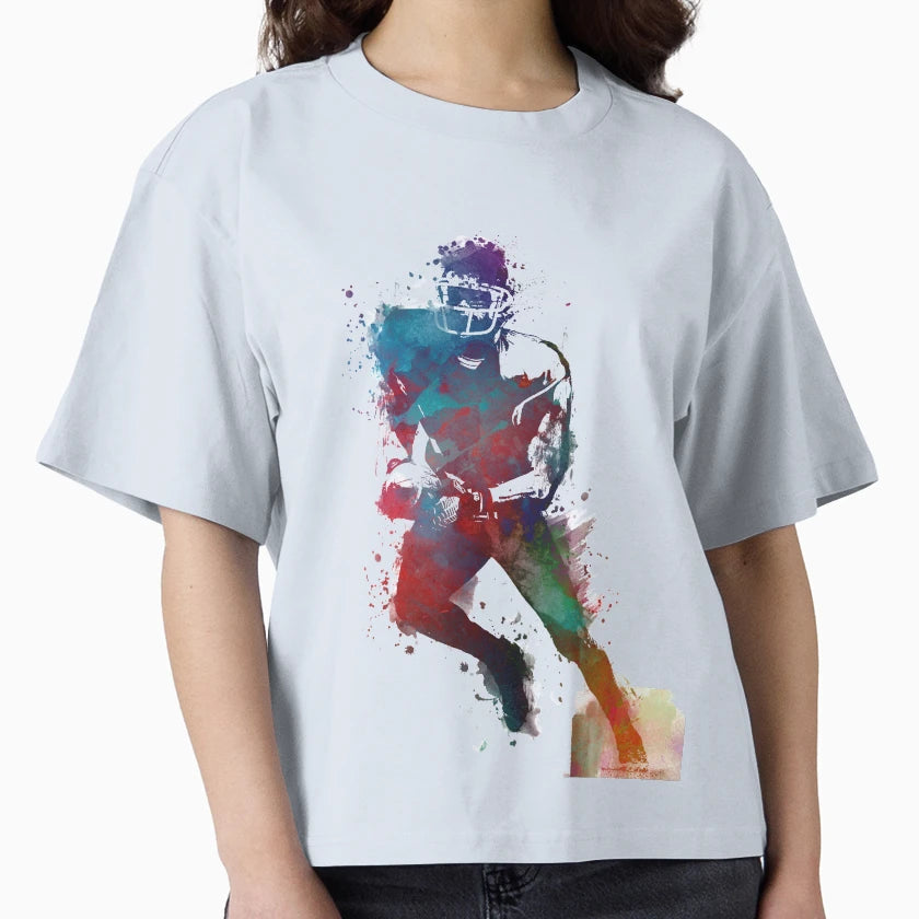 American Football Player 1 Sport T-Shirt - Casual Everyday Wear Unisex - T-Shirt, Sweatshirt, Hoodie