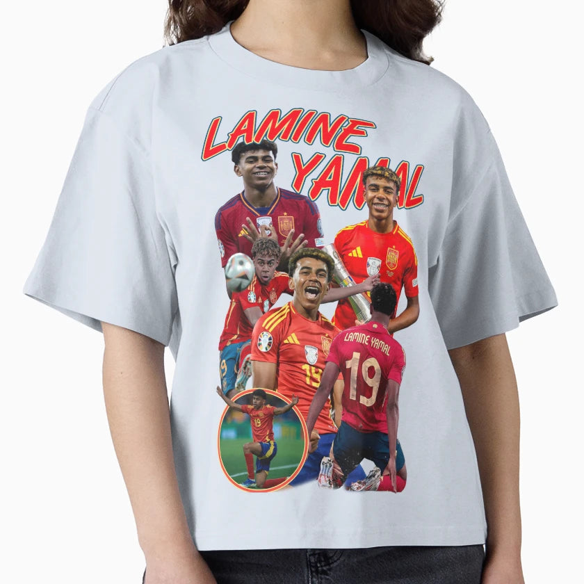 Lamine Yamal Wonderkid T-Shirt - Casual Everyday Wear Unisex - T-Shirt, Sweatshirt, Hoodie
