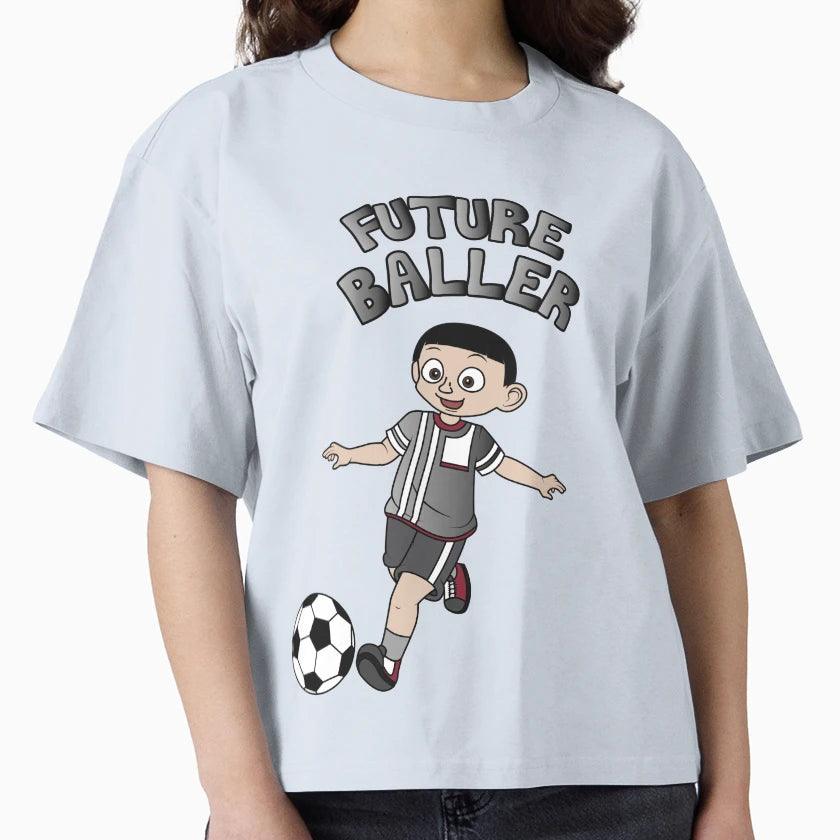 Future Baller Black Hair T-Shirt - Minimalist Print Men Women - T-Shirt, Sweatshirt, Hoodie