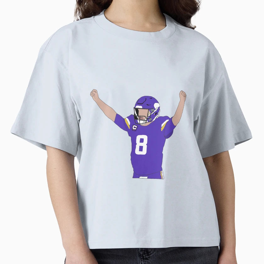Minnesota Viking Kirk Cousins T-Shirt - Trendy Graphic Men Women - T-Shirt, Sweatshirt, Hoodie
