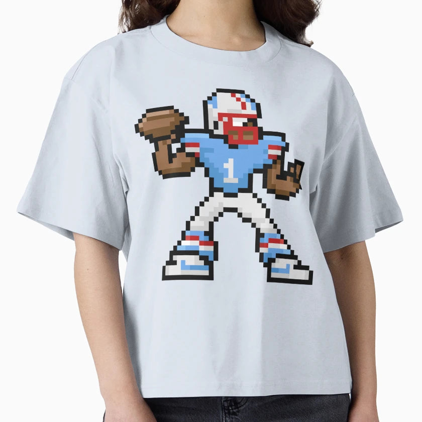 Megaman X Oilers T-Shirt - Trendy Graphic Unisex - T-Shirt, Sweatshirt, Hoodie