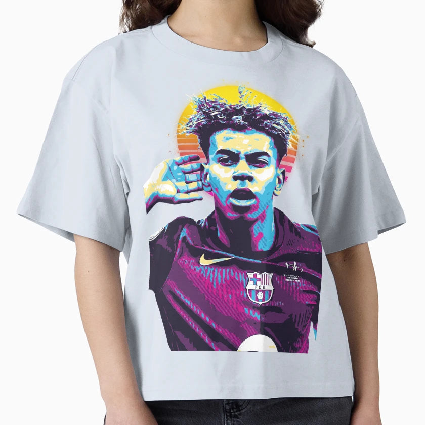 Lamine Yamal Celebration 2 T-Shirt - Casual Everyday Wear Unisex - T-Shirt, Sweatshirt, Hoodie