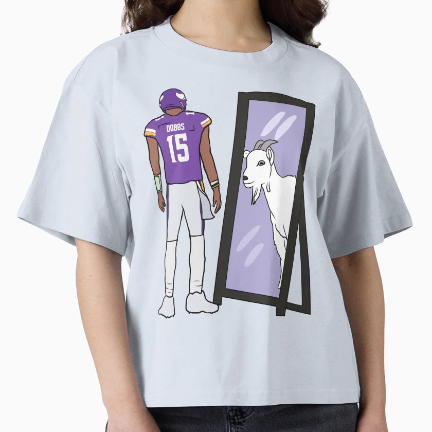 Joshua Dobbs Mirror Goat T-Shirt - Fun Novelty Design Unisex - T-Shirt, Sweatshirt, Hoodie