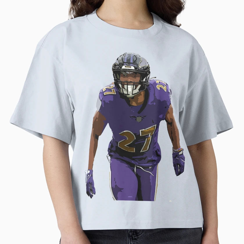 Jk Dobbins T-Shirt - Unique Graphic for Adults - T-Shirt, Sweatshirt, Hoodie