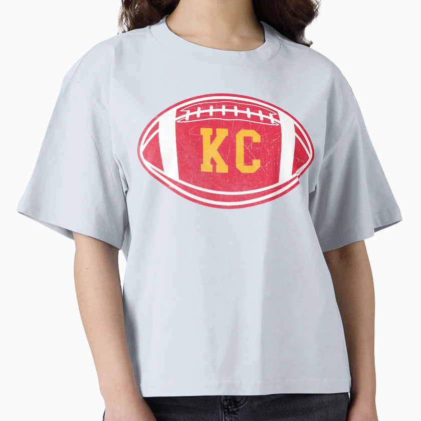 Kansas City Throwback Football T-Shirt - Casual Everyday Wear for Adults - T-Shirt, Sweatshirt, Hoodie