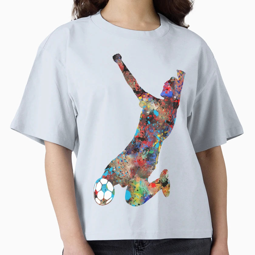 Football Player T-Shirt - Aesthetic Graphic Unisex - T-Shirt, Sweatshirt, Hoodie