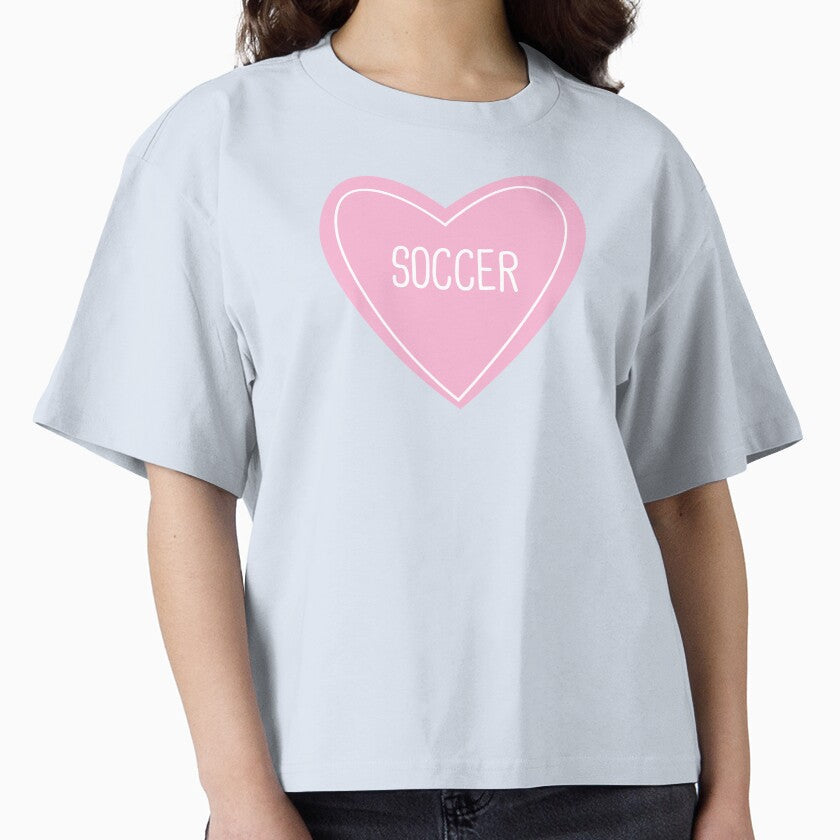 Soccer Heart by teesaurus - Adult & Kids T-Shirts, Sweatshirts & Hoodies apparel design preview 1